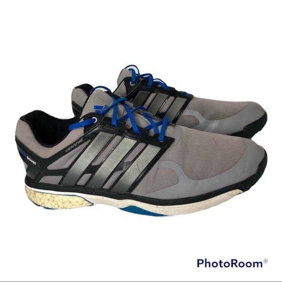 Adidas Adipower Boost Waterproof Shoes Sz 11 - Picture 1 of 12